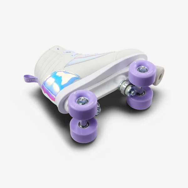 Patin à roulettes quad 100 lila