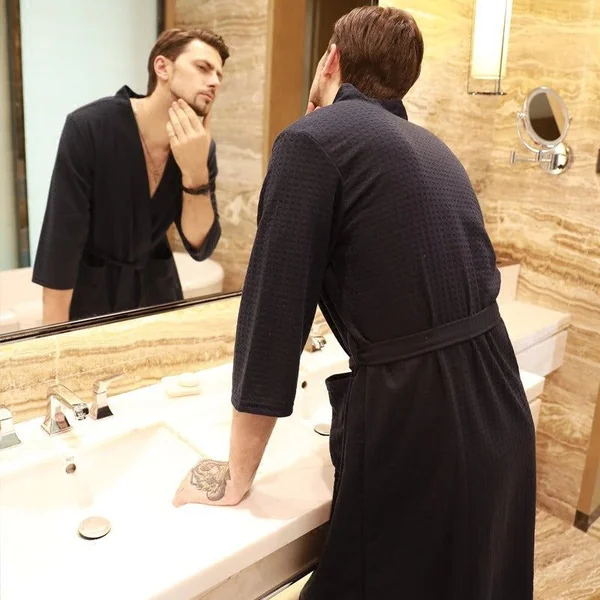 Peignoir De Bain Homme Kimono