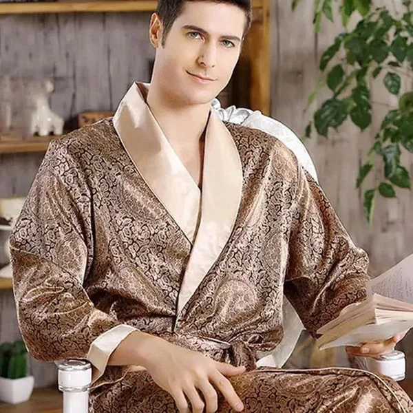 Peignoir De Bain Kimono Homme
