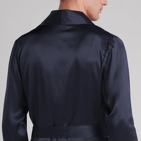 Peignoir Homme Satin Soie