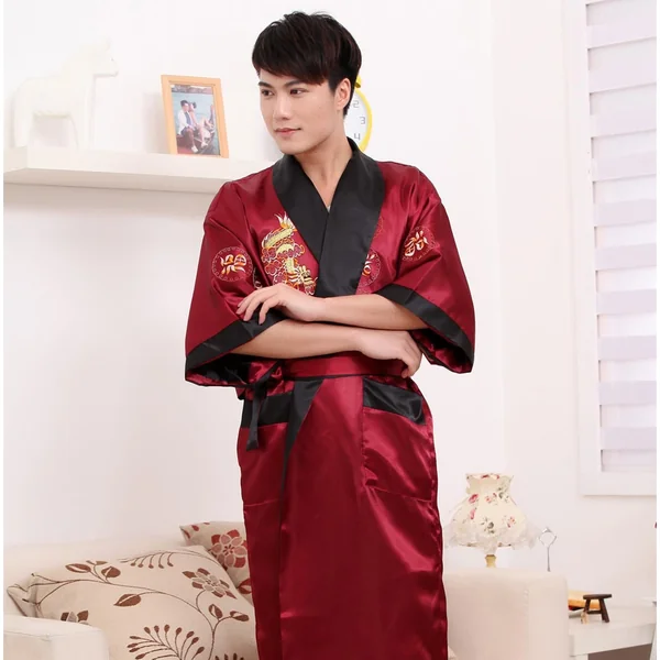 Peignoir Kimono Chinois Homme