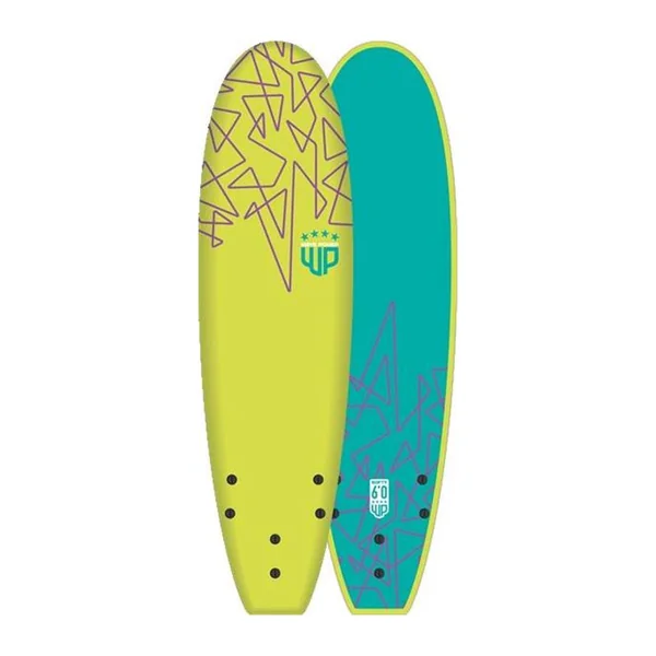 Planche de surf mousse WAVE POWER Softy EPS 6´0 Lime/Teal