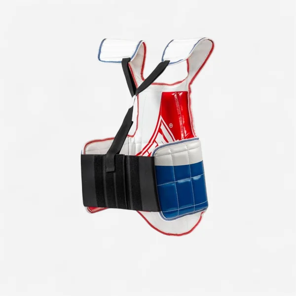 Plastron réversible Multiboxe Metal Boxe - rouge/bleu