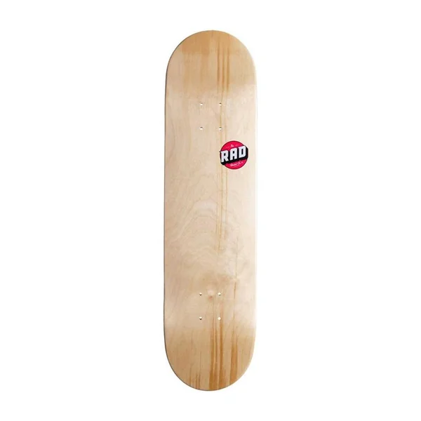 Plateau de skate RAD Blank Logo Wood 8.125