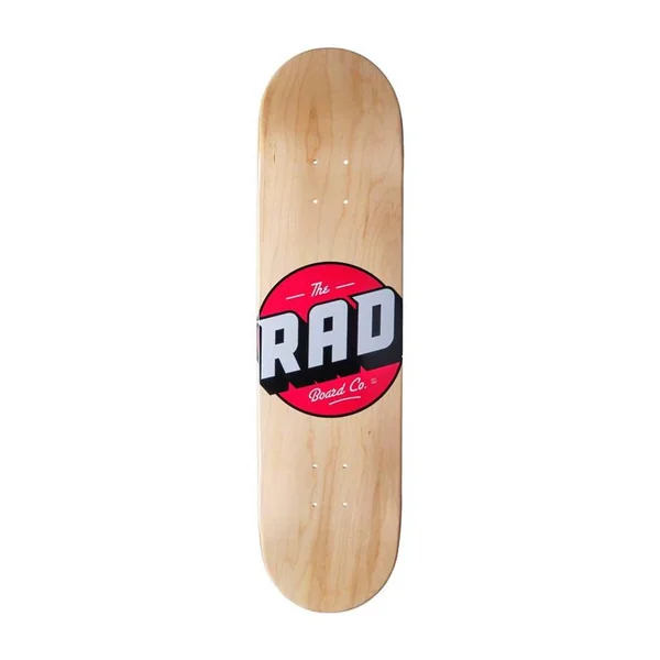 Plateau de skate RAD Solid Logo Wood 8.25