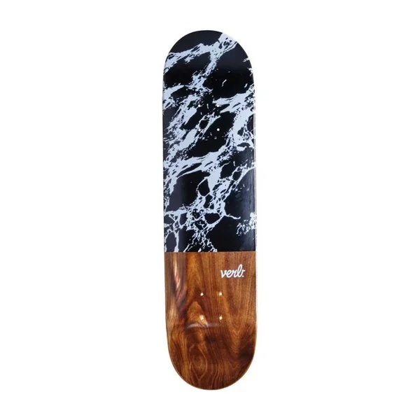 Plateau de skate VERB Marble Dip Noir 8.0