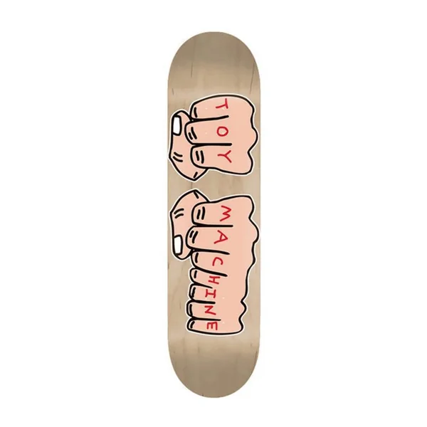 Plateau skate TOY MACHINE Fists Natural 8.38