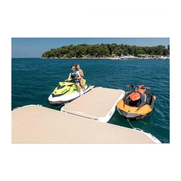 Plateforme gonflable YACHTBEAH 3.0, 300x160cm, Allegra Champagne Mat