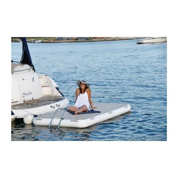 Plateforme gonflable YACHTBEAH 3.0, 300x160cm, Allegra Champagne Mat