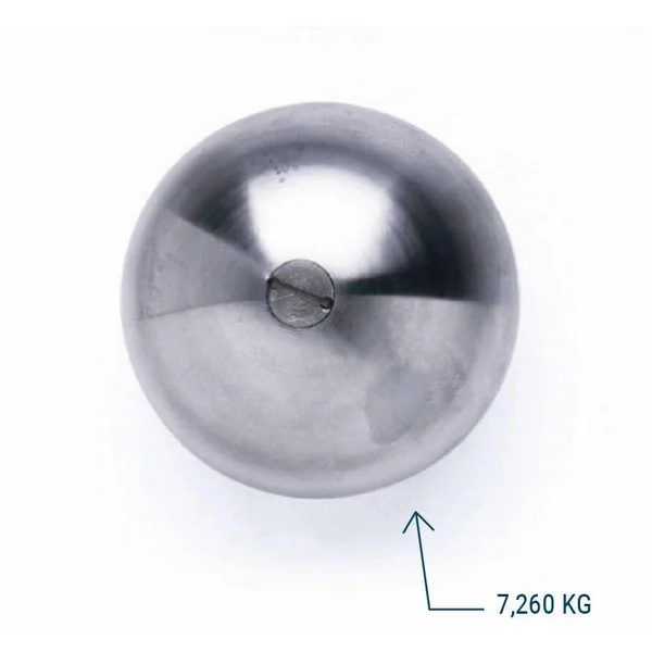 Poids de lancer Dimasport acier 7,260 kg