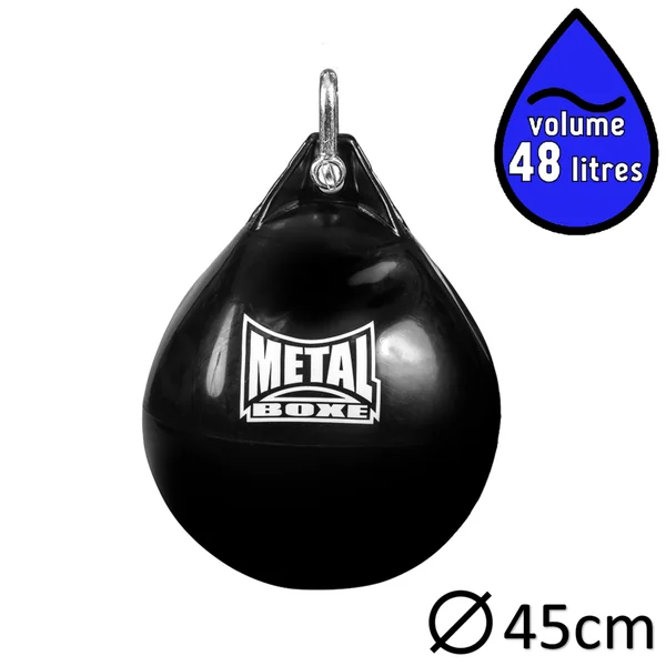 Poire à eau boxe 45 cm Metal Boxe