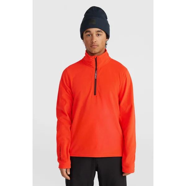 Polaire Jack's Polartec® 100 à col demi-zip | Paprika Flame