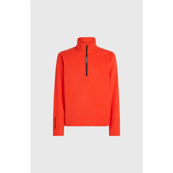 Polaire Jack's Polartec® 100 à col demi-zip | Paprika Flame