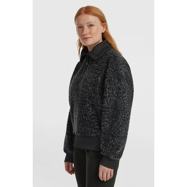 Polaire Must-Have à col demi-zip | Black Animalica