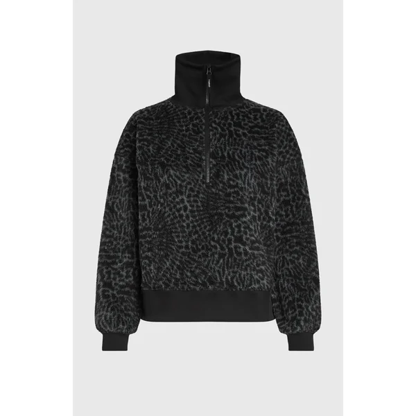 Polaire Must-Have à col demi-zip | Black Animalica