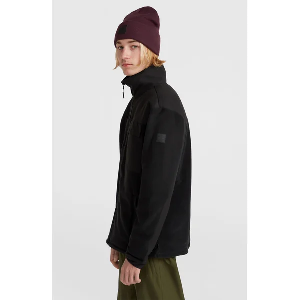 Polaire Utility Polartec® 200 à zip intégral | Black Out