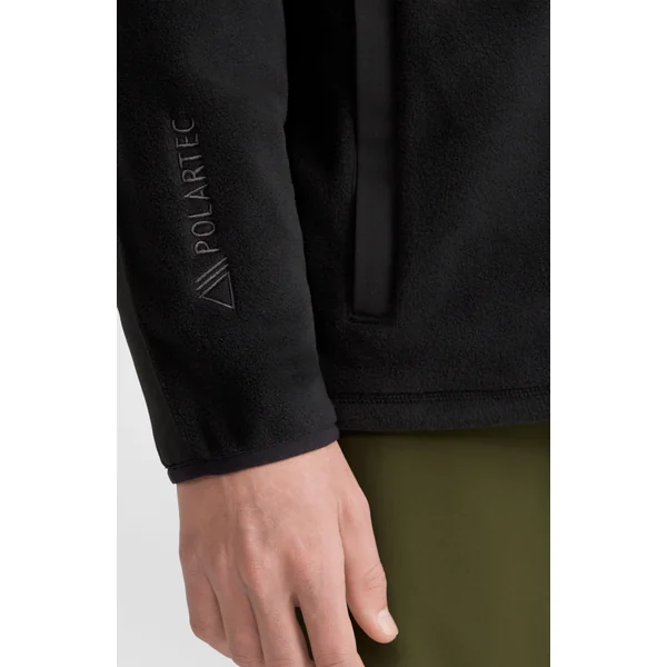 Polaire Utility Polartec® 200 à zip intégral | Black Out