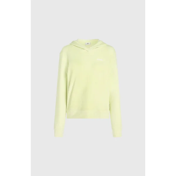 Polaire à capuche Velour | Lime Wash