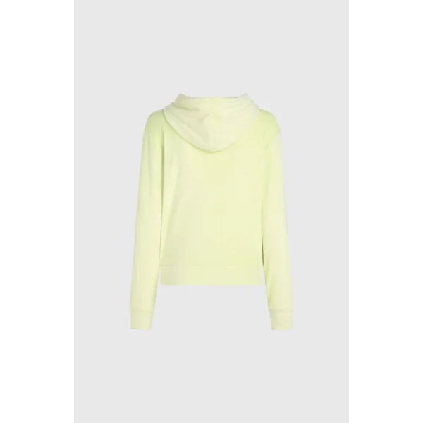 Polaire à capuche Velour | Lime Wash