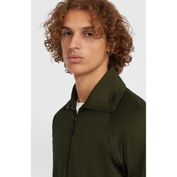 Polaire à col demi-zip Clime | Forest Night