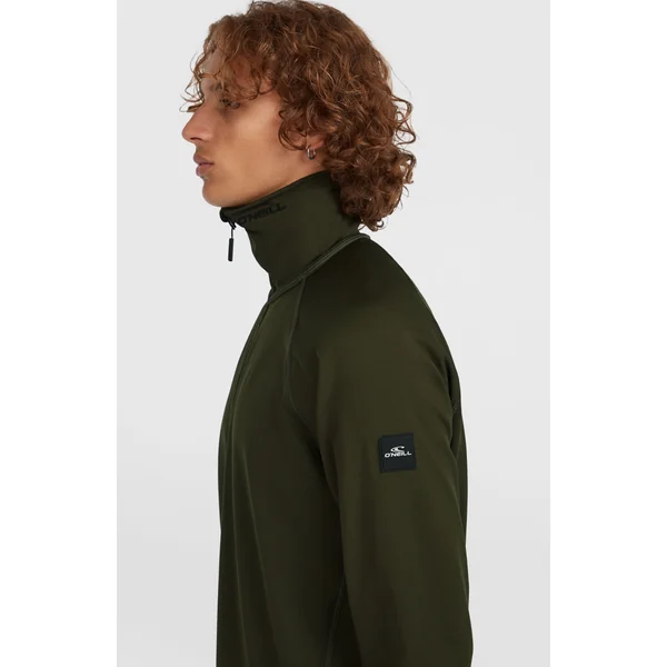 Polaire à col demi-zip Clime | Forest Night