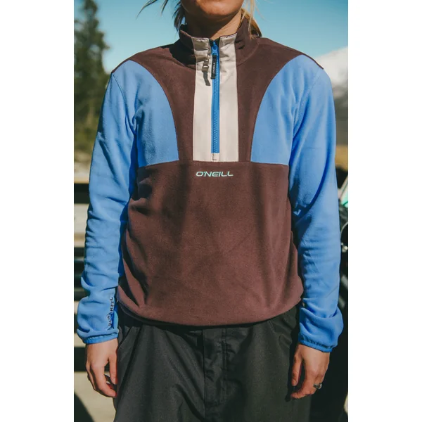 Polaire à col demi-zip FWC'Cruz Triple Polartec® | Blue Poppy Colour Block