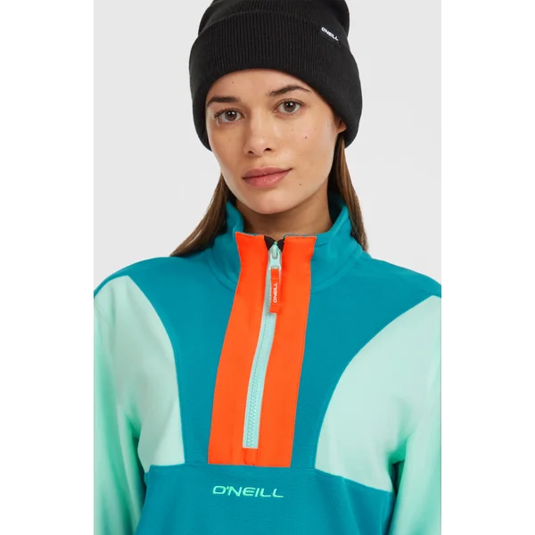 Polaire à col demi-zip FWC'Cruz Triple Polartec® | Retro Mint Colour Block