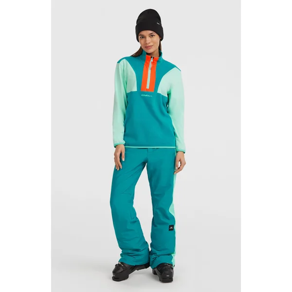 Polaire à col demi-zip FWC'Cruz Triple Polartec® | Retro Mint Colour Block