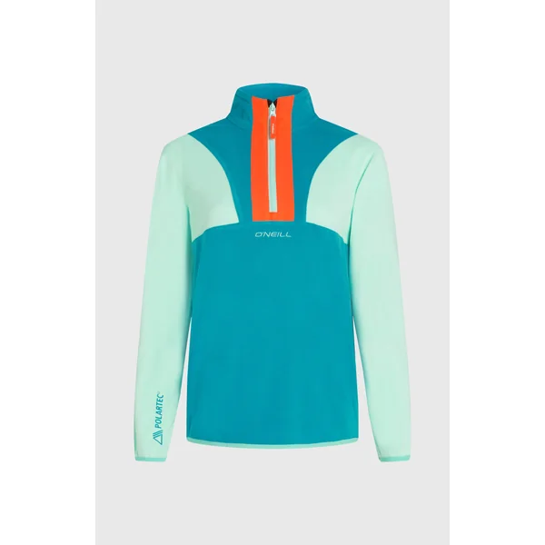 Polaire à col demi-zip FWC'Cruz Triple Polartec® | Retro Mint Colour Block