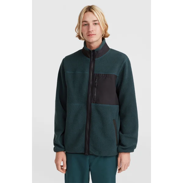 Polaire à poils longs et zip intégral | Alma Steel
