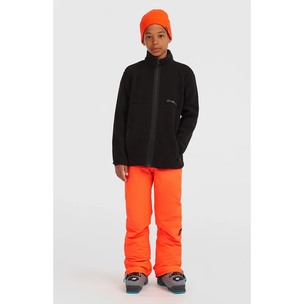 Polaire à poils longs et zip intégral | Black Out