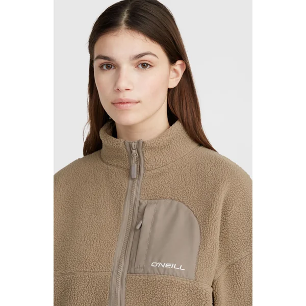 Polaire à poils longs et zip intégral | Concrete
