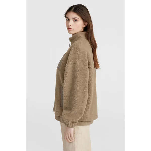 Polaire à poils longs et zip intégral | Concrete