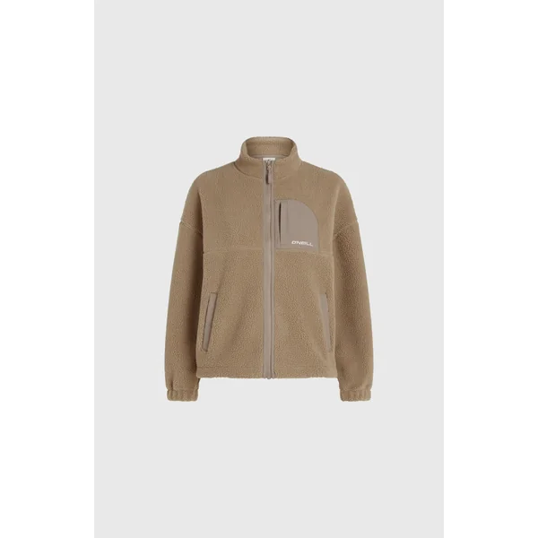Polaire à poils longs et zip intégral | Concrete