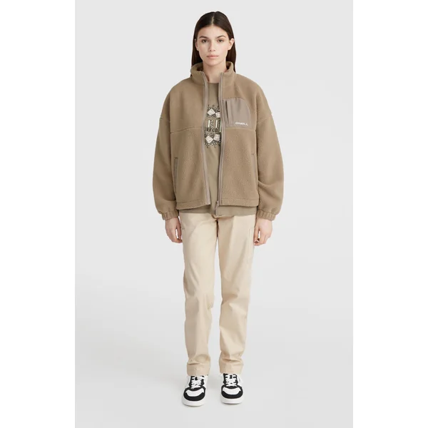 Polaire à poils longs et zip intégral | Concrete