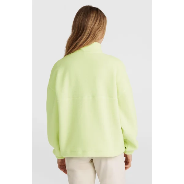 Polaire à poils longs et zip intégral | Lime Wash