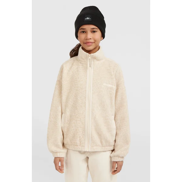 Polaire à poils longs et zip intégral | Macaron Animalica