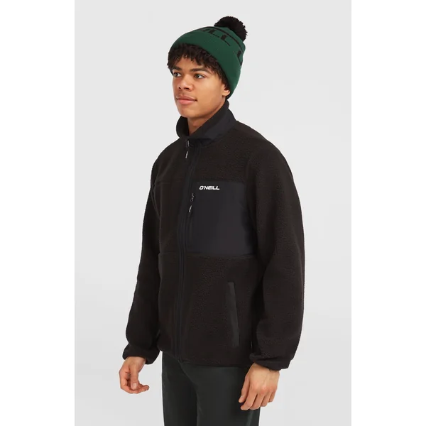 Polaire à poils longs et zip intégral Must-Have | Black Out