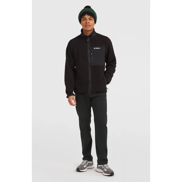 Polaire à poils longs et zip intégral Must-Have | Black Out