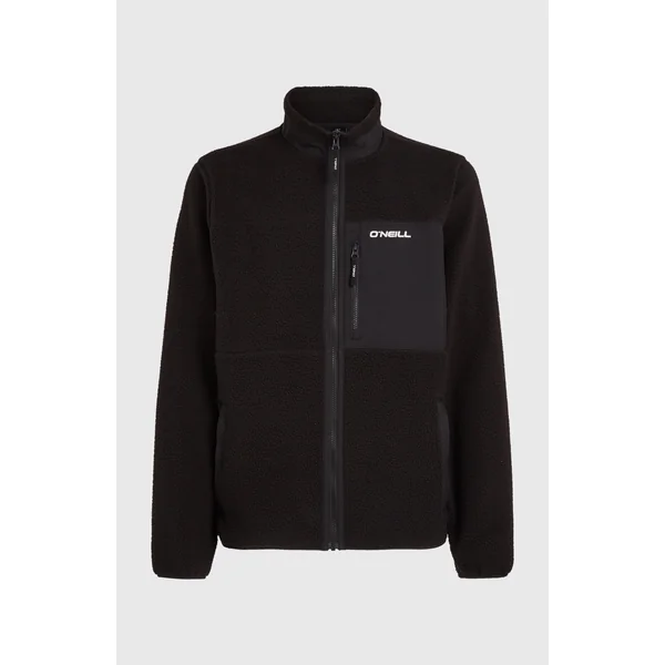 Polaire à poils longs et zip intégral Must-Have | Black Out