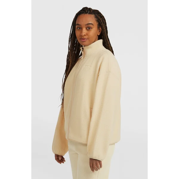 Polaire à poils longs et zip intégral Must-Have | Macaron