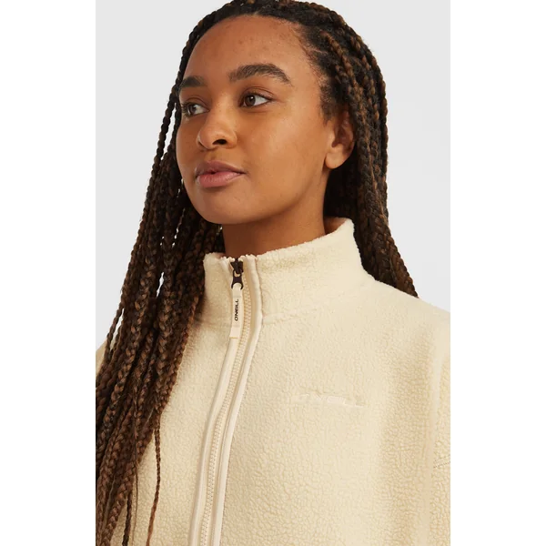Polaire à poils longs et zip intégral Must-Have | Macaron