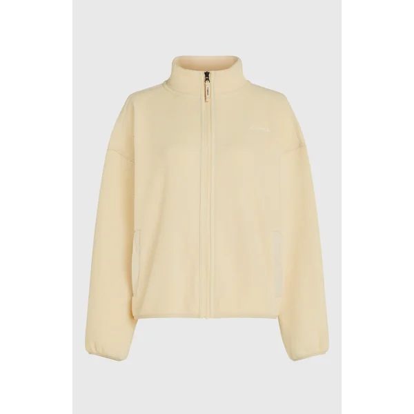 Polaire à poils longs et zip intégral Must-Have | Macaron