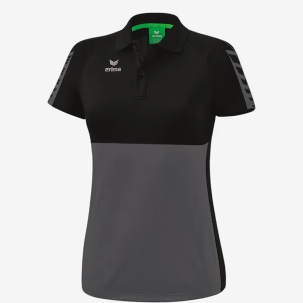Polo Erima Femme - Gris Noir