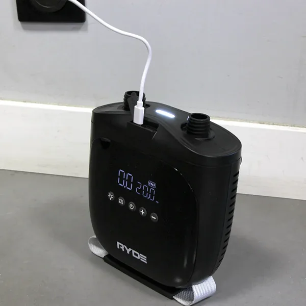 POMPE ELECTRIQUE E-PUMP COMPACT PRO RYDE 20 PSI + BATTERIE