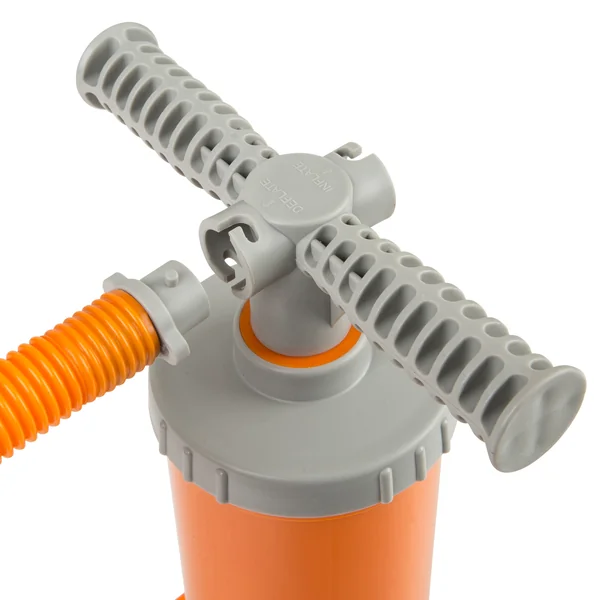 Pompe manuelle de kayak basse pression 1-3 psi double action 2 x 1,4l orange