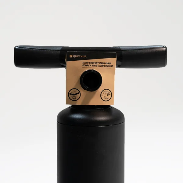 POMPE À MAIN CAMPING - ULTIM COMFORT 10 PSI - RECOMMANDÉE POUR TENTE GONFLABLE