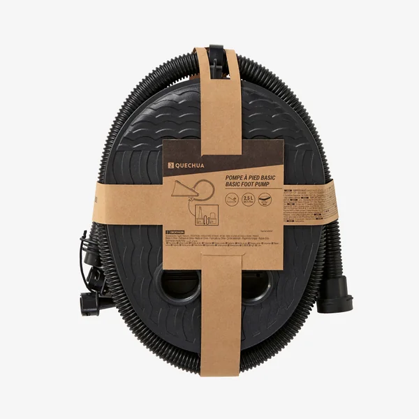 POMPE À PIED POUR LE CAMPING - RECOMMANDÉE POUR LES MATELAS GONFLABLES