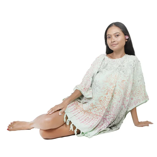 Poncho Batik Aube Tropical