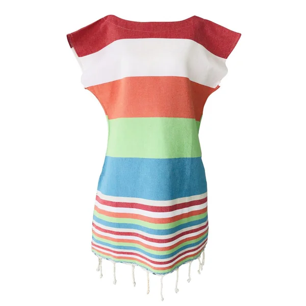 Poncho fouta de plage Essaouira